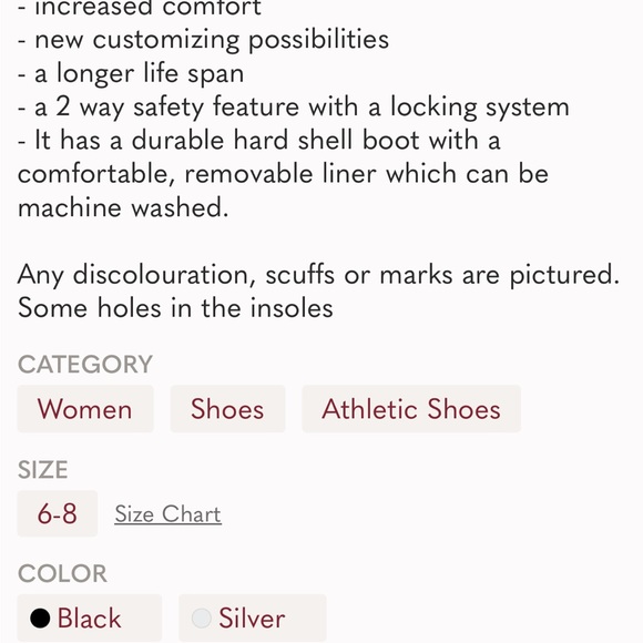 KANGOO JUMPS XR3 WHITE EDITION IN SILVER/BLACK Size small (6-8) - Picture 8 of 11